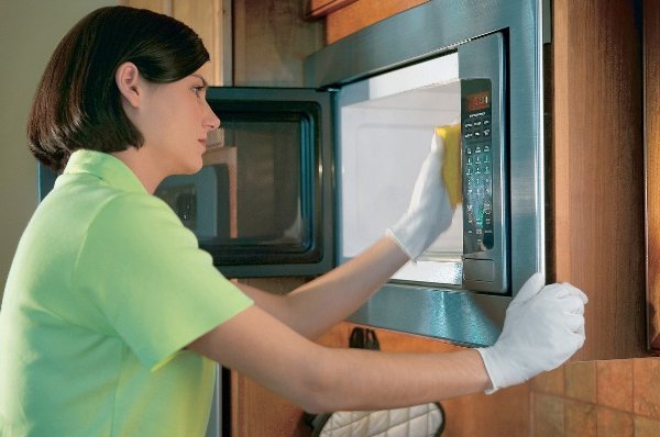 Регулярна чистка микроволновки убережет от скопления неприятных запахов. Фото с сайта recipes-food.ru